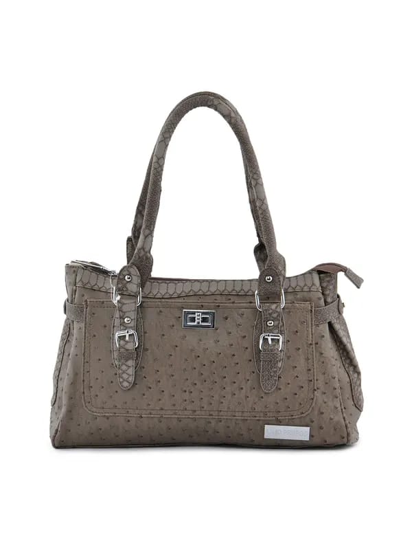 Lino Perros Women Polka Brown Handbag