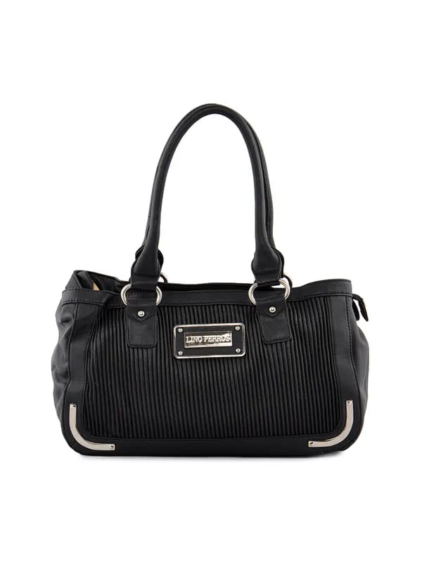 Lino Perros Women Classic Black Handbag