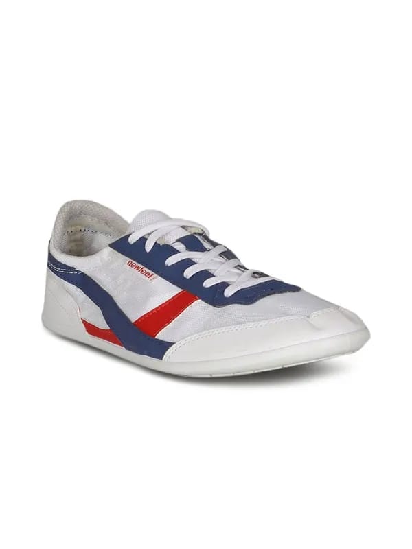 Newfeel Unisex White Shoes