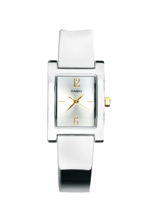 CASIO ENTICER Women Steel-Toned Analogue Watch A446