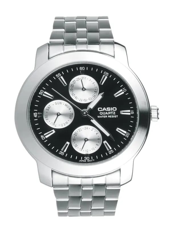 Casio Enticer Men Silver Analogue Watches (A168) MTP-1192A-1ADF