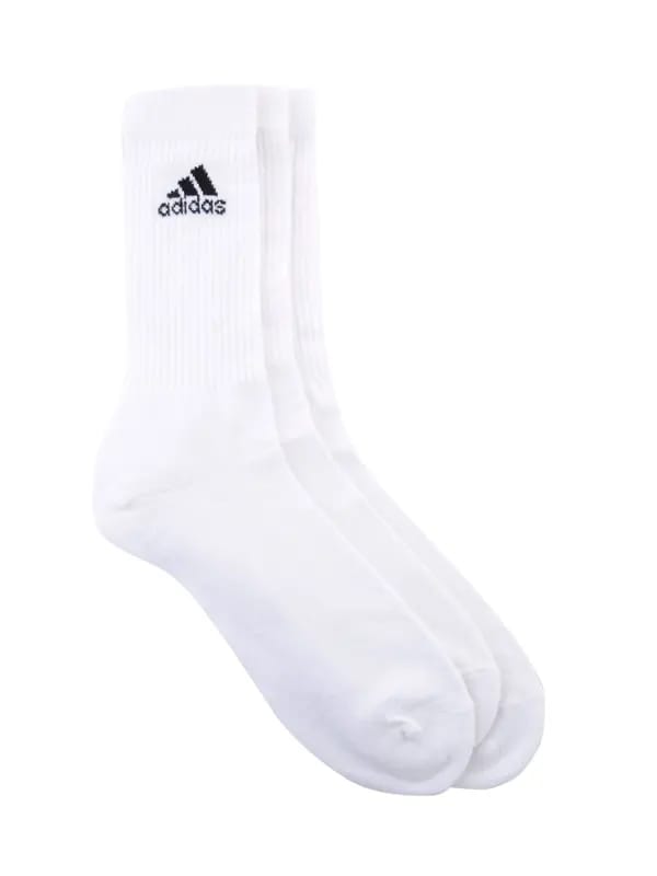ADIDAS Unisex Pack of 3 Crew Socks