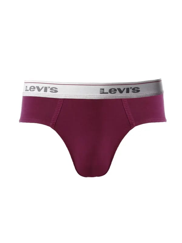 Levis Men Boxer Maroon Brief