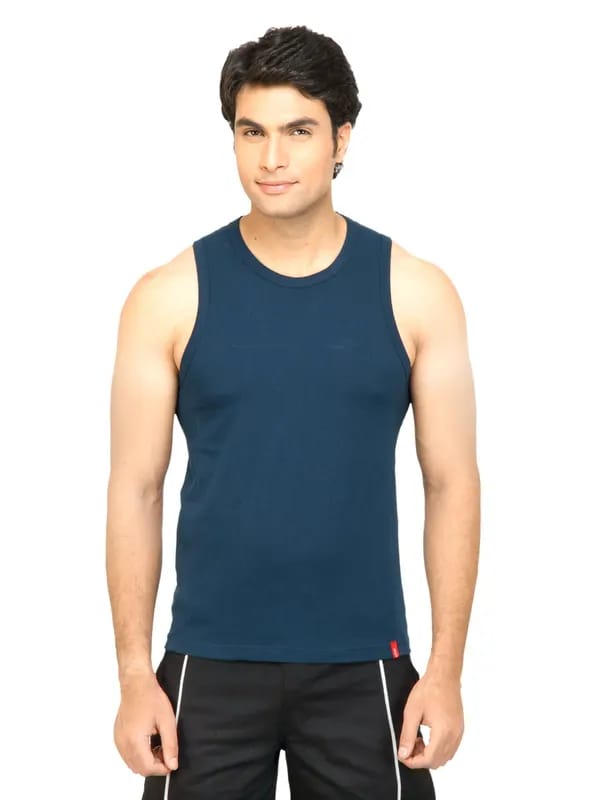 Levis Men Comfort Style Navy Blue Innerwear Vest