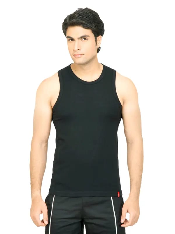 Levis Men Comfort Style Black Innerwear Vest
