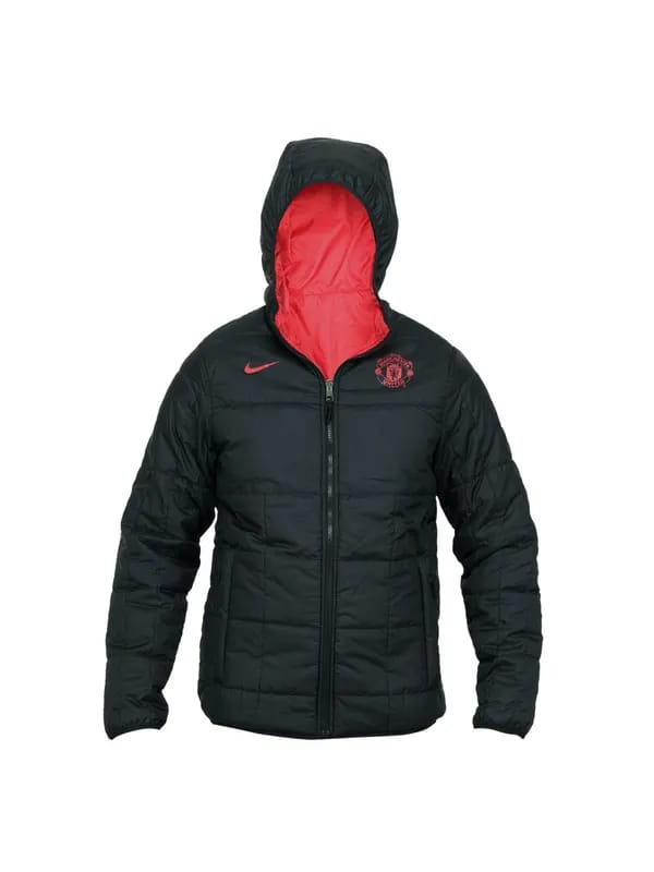 Nike Men Football Soccer Black Jacket