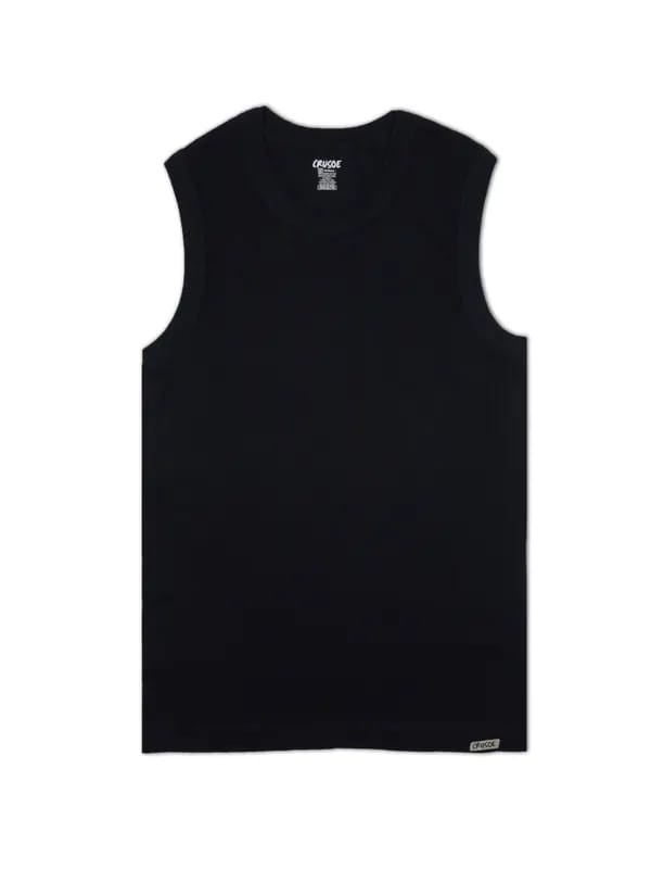 Crusoe Men Easy Tee Navy Blue Innerwear Vest