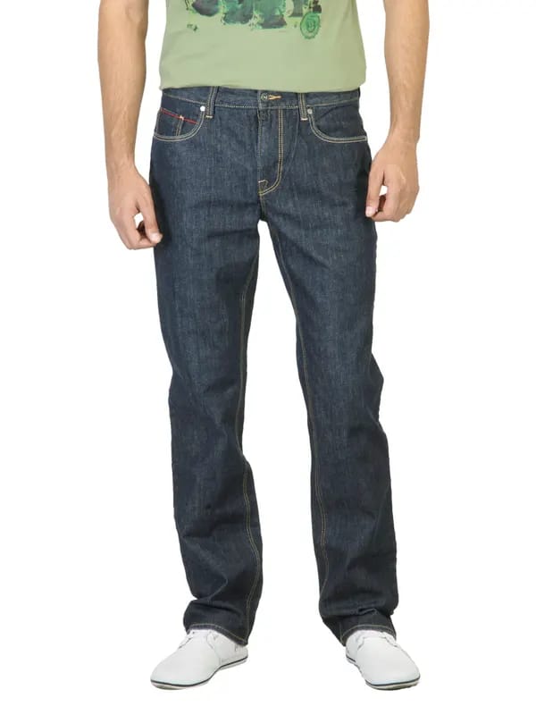 Puma Men Washed Blue Jeans