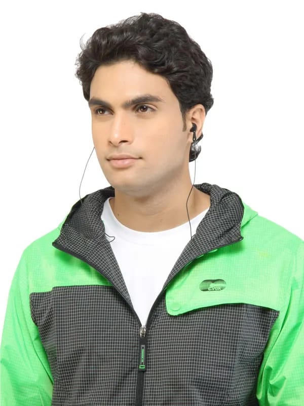 C Vox Men Ribstop 1348 Black Jacket