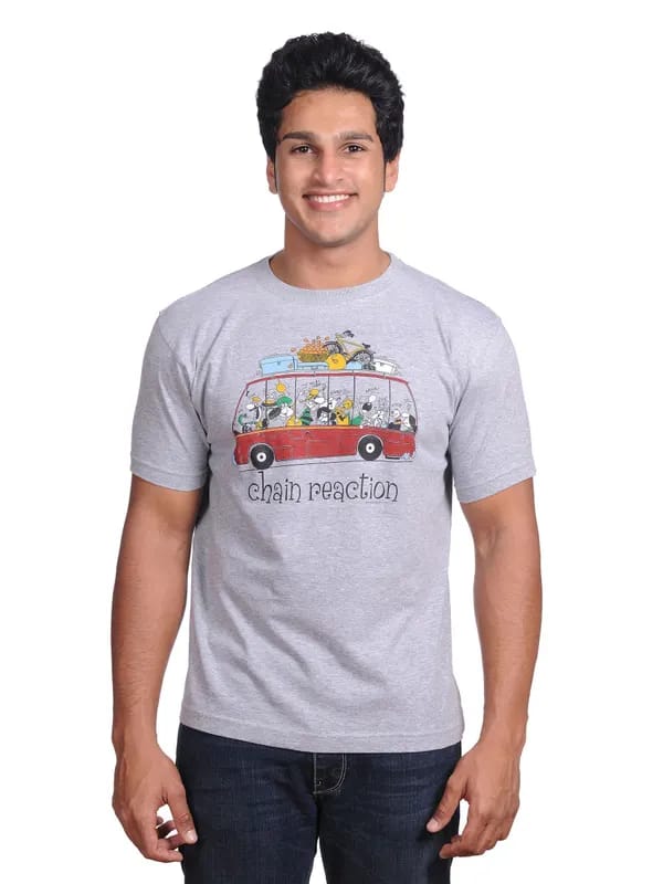 Inkfruit Mens Chain Reaction T-shirt