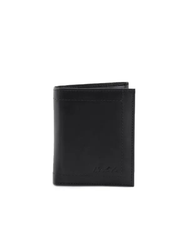 New Hide Men Casual Black Wallet