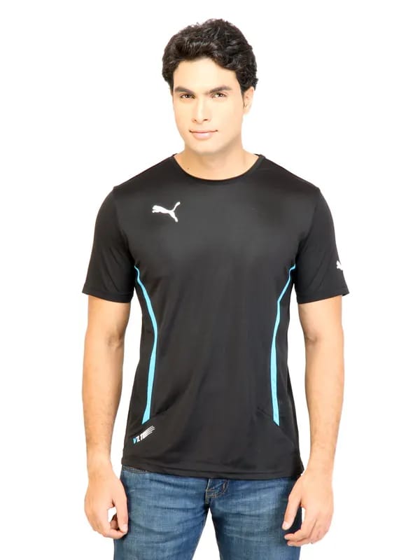 Puma Men V.11 Speed Black Tshirts