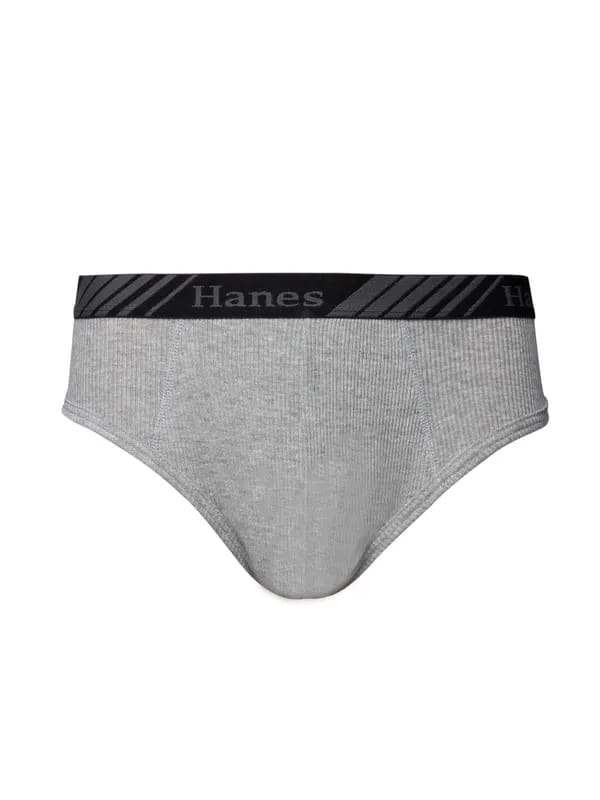 Hanes Men Grey Premium Bikini Briefs