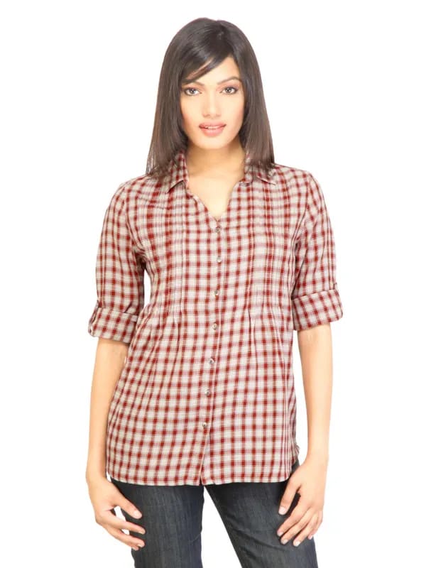 Arrow Woman Hallie Red Shirt