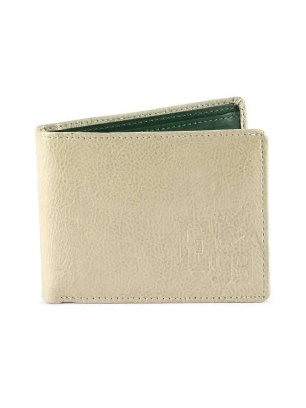 Peter England Men Elements Beige Wallet