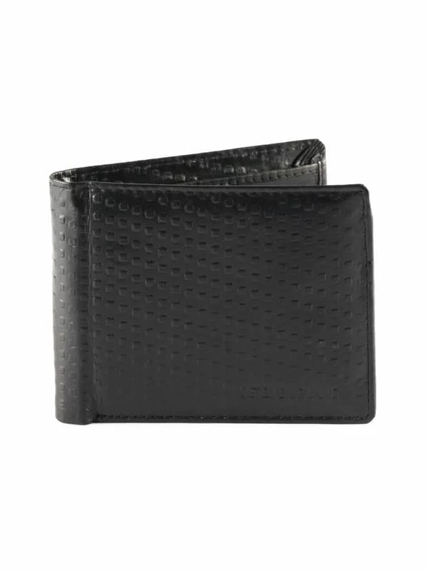 Peter England Men Statements Black Wallet