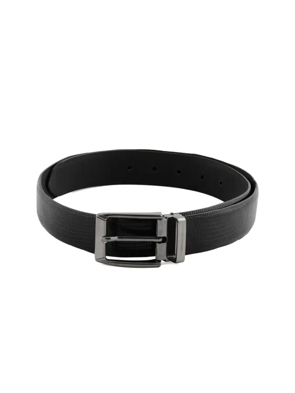 Peter England Men Formal Black Belt