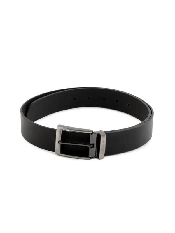 Peter England Men Formal Black Belt