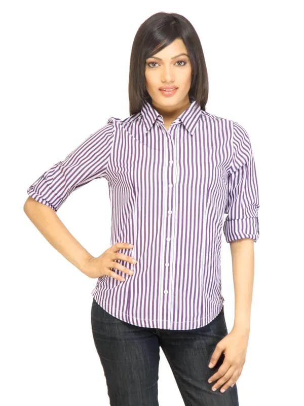 Arrow Woman Kenzie Purple Shirt