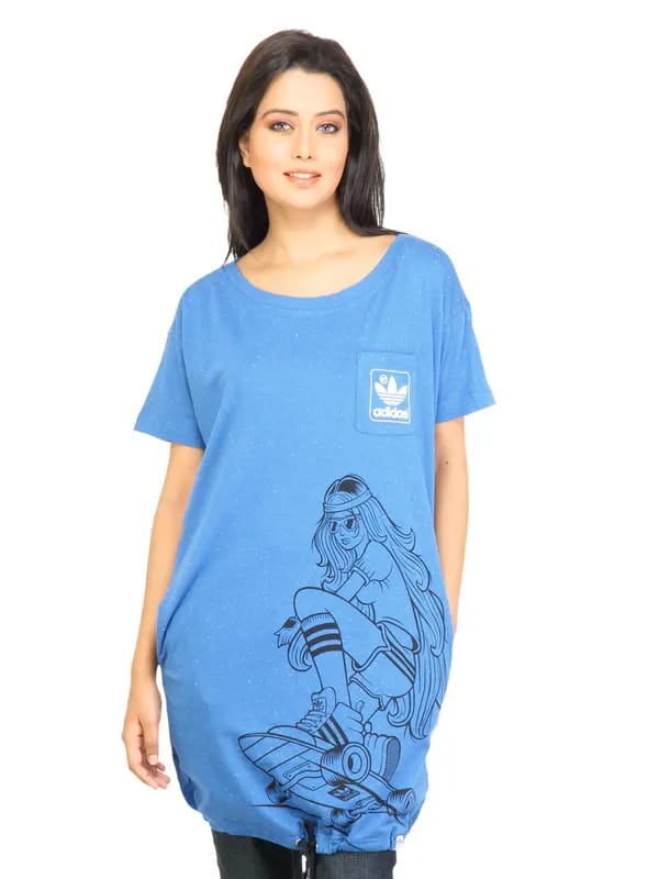 ADIDAS Originals Women Blue Tunic