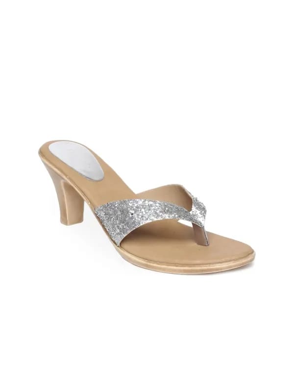 Catwalk Women Sequins Sliver Heels