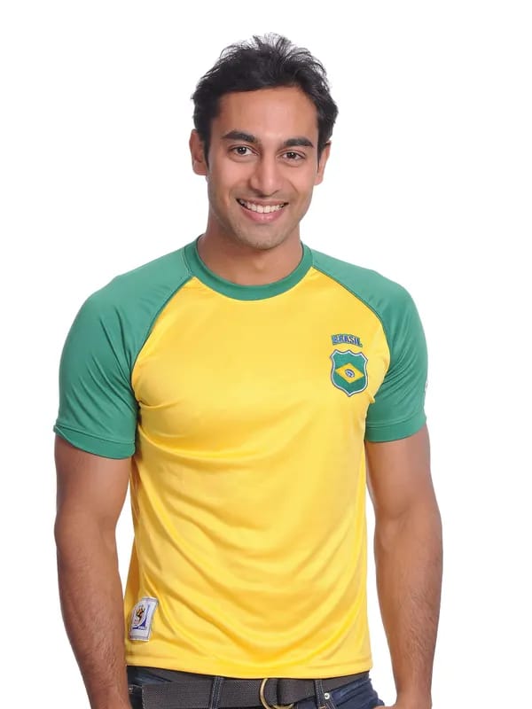 FIFA Men Brazil Yellow Jersey