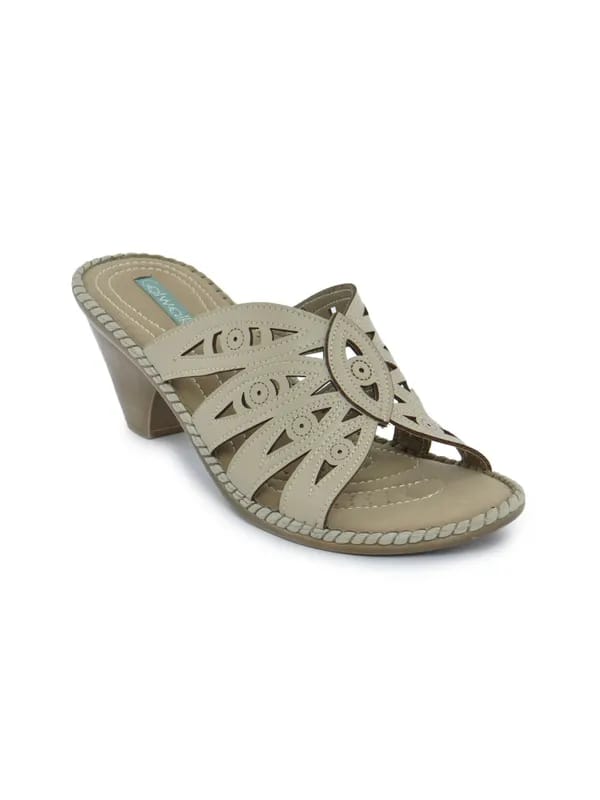 Catwalk Women Beige Heels