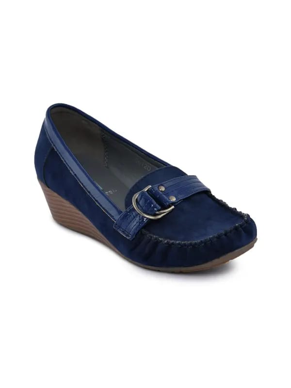 Catwalk Women Moccasin Blue Casual Shoes