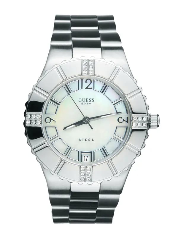 Guess Women White Dial Watch I90192L1