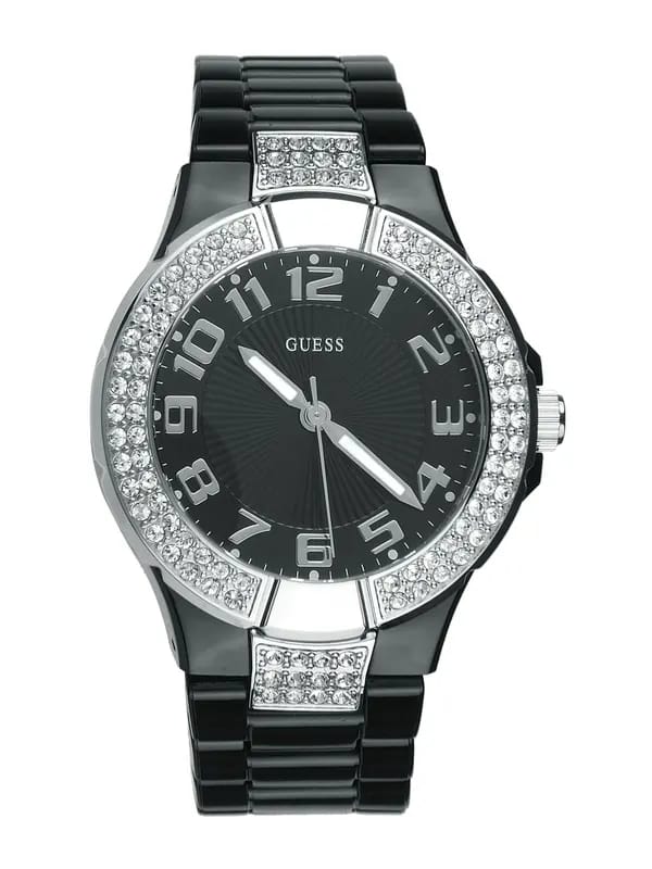 Guess Women Mini Prism Black Watch