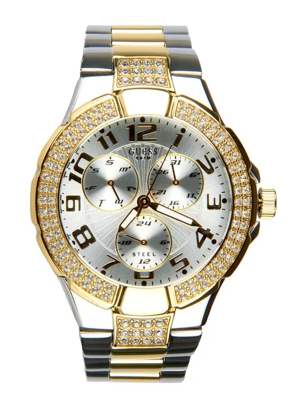 Guess Women Prism Gold Watch