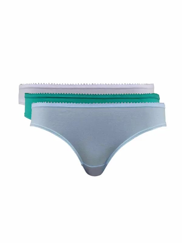Beyouty Women B01 Combo1 Fashion Low-Rise Pack of 3 Breifs