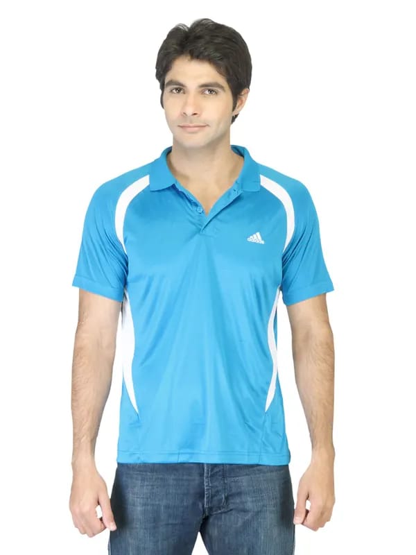 ADIDAS Men Blue Jersey