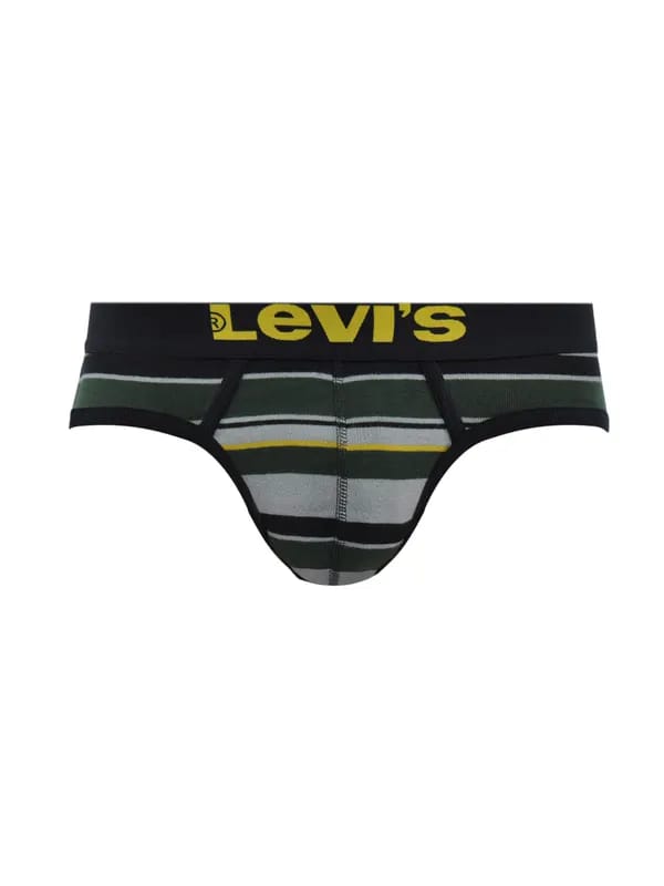 Levis Men Jazz Stripes Grey Brief