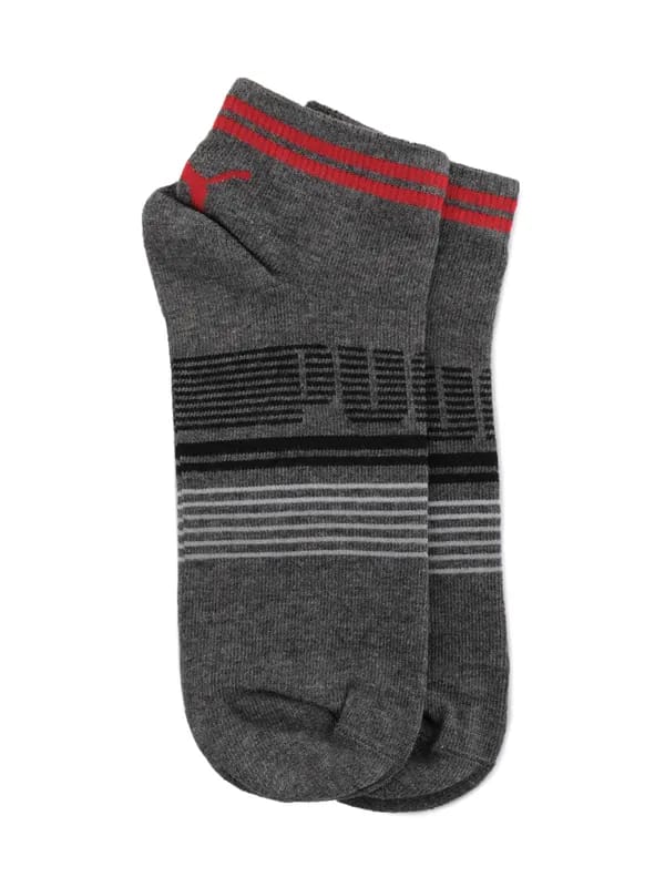 Puma Men Ftpa Quarters Grey Melange Socks