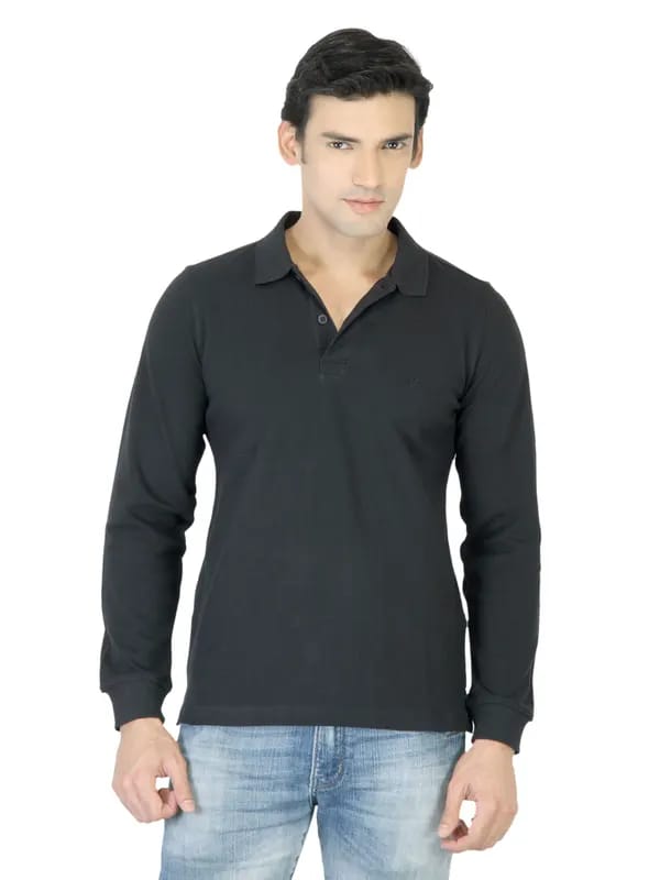 United Colors Of Benetton Men Black T-shirt