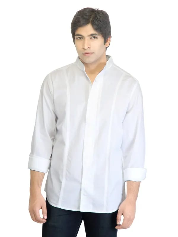 United Colors of Benetton Men White Shirt