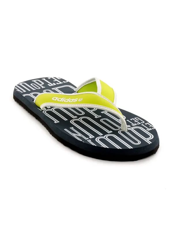 ADIDAS Men City Scape Green Flip Flops
