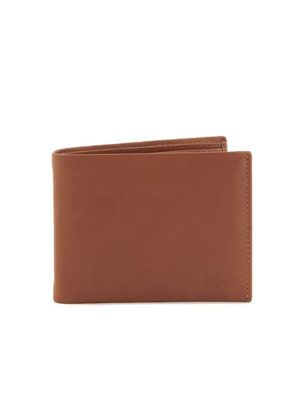 Lee Men Leather Tan Wallet