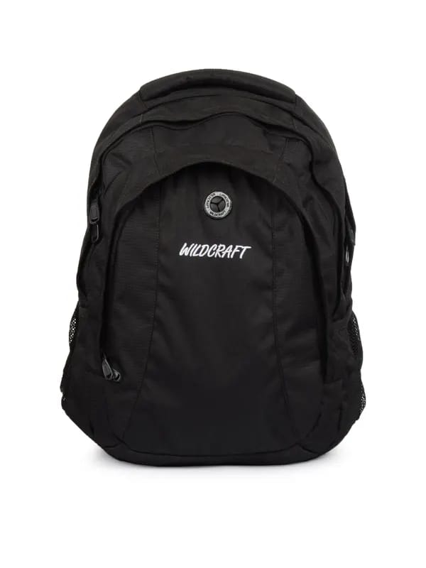 Wildcraft Unisex Black Backpack