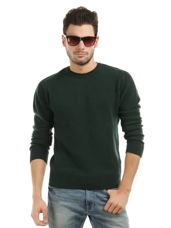 United Colors of Benetton Men Green Sweater