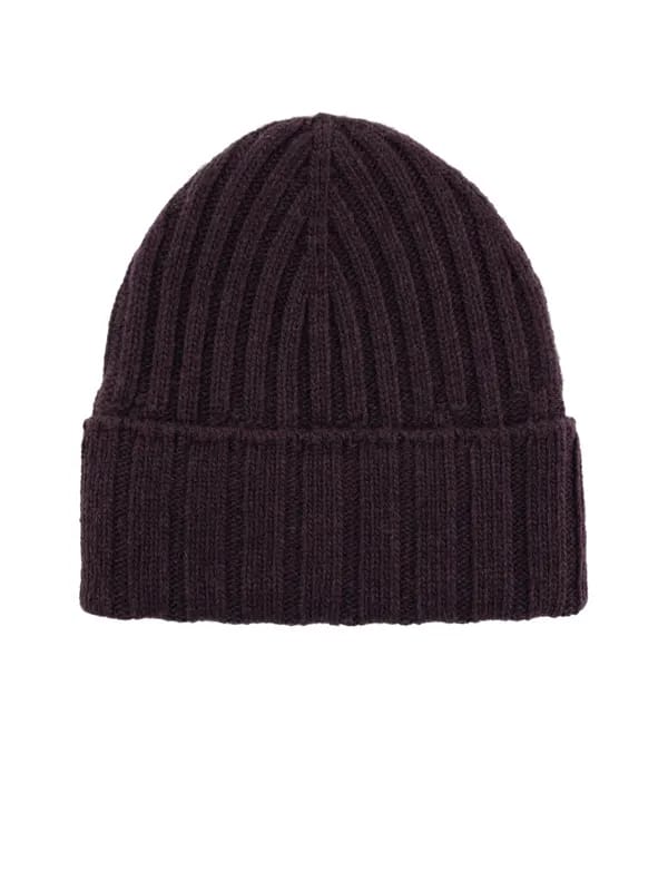 United Colors of Benetton Men Solid Purple Cap