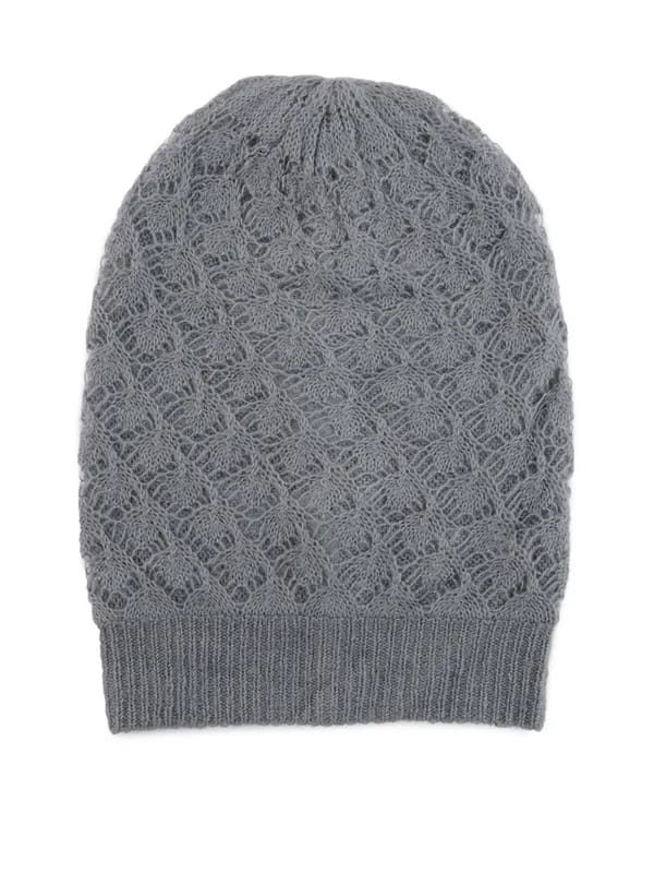 United Colors of Benetton Women Solid Grey Cap