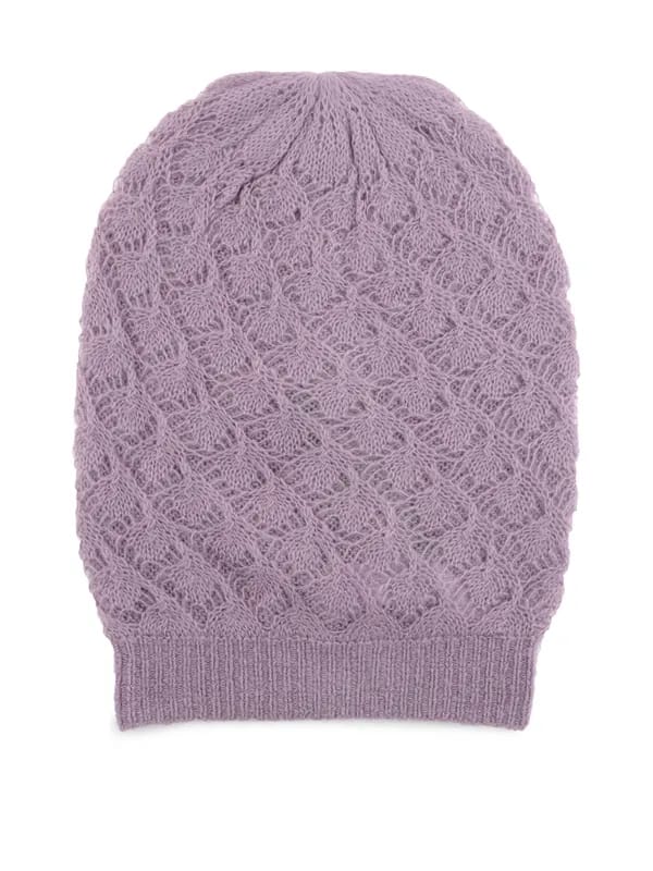 United Colors of Benetton Women Solid Purple Cap