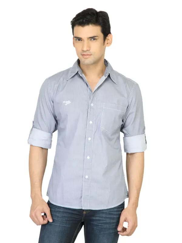 Wrangler Men Stampede Black Shirt