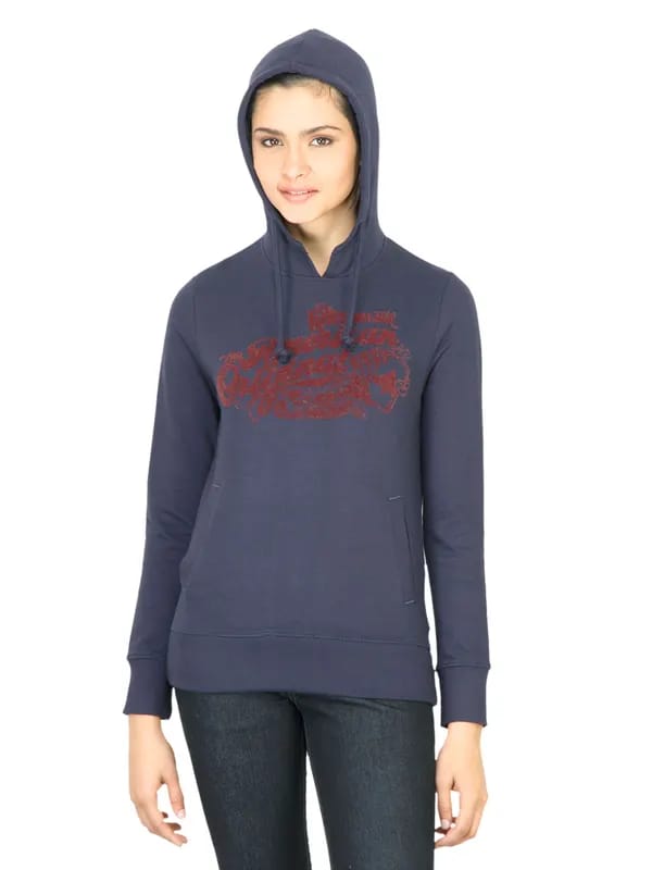 Wrangler Women American Blue Sweatshirt