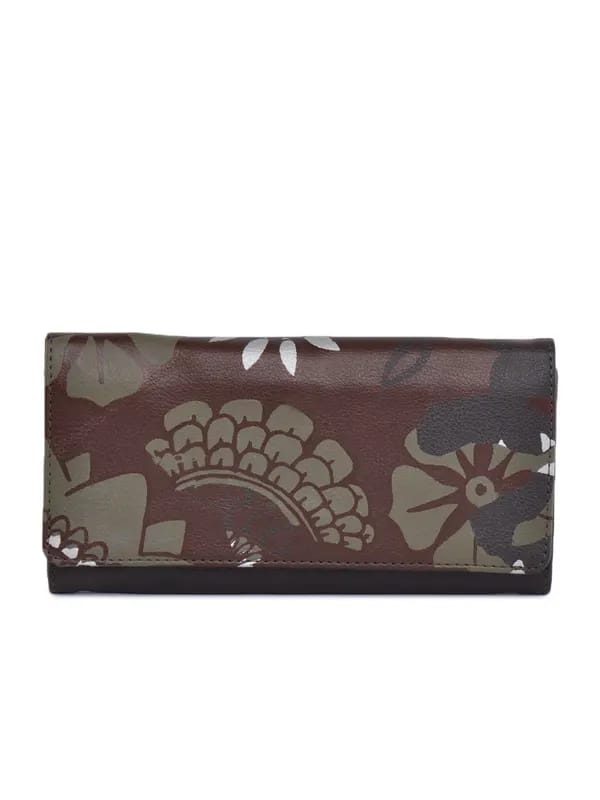 Baggit Women Digital Taj Brown Wallet