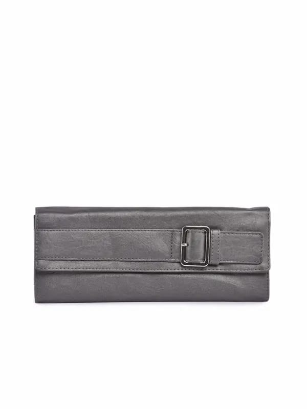 Baggit Women Lamboo Viva Grey Wallet