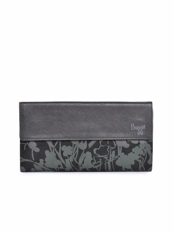 Baggit Women Bunny Cruise Grey Wallet