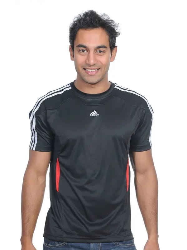 ADIDAS Mens Multi Black T-shirt